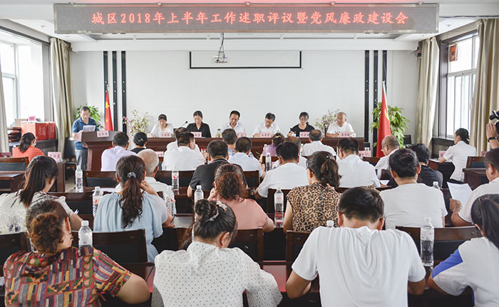 城区：求真务实抓党建_观摩述职促提升